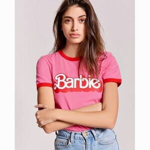 Barbie Ringer Tee